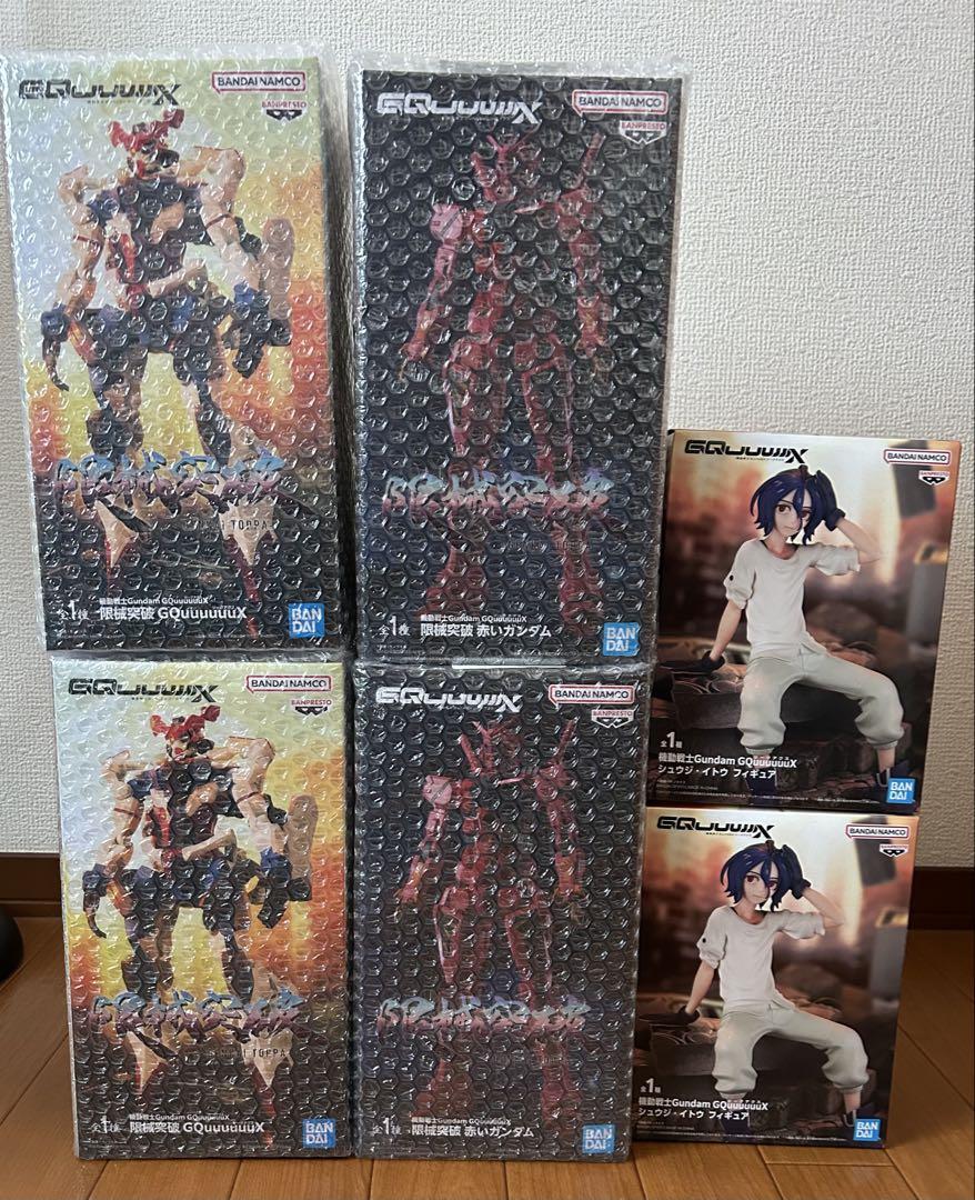 PORTRAITS マチュ＆ニャアンセット」や「限界突破 赤いガンダム