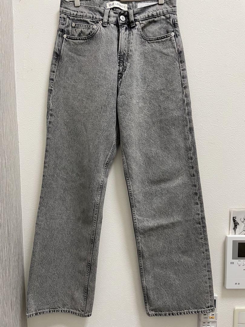 OUR LEGACY SUPERBLEACH BLACK DENIM 28
