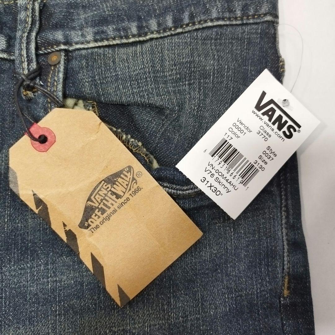 新品 未使用 タグ付 バンズ VANS V76 SKINNY スキニー デニム