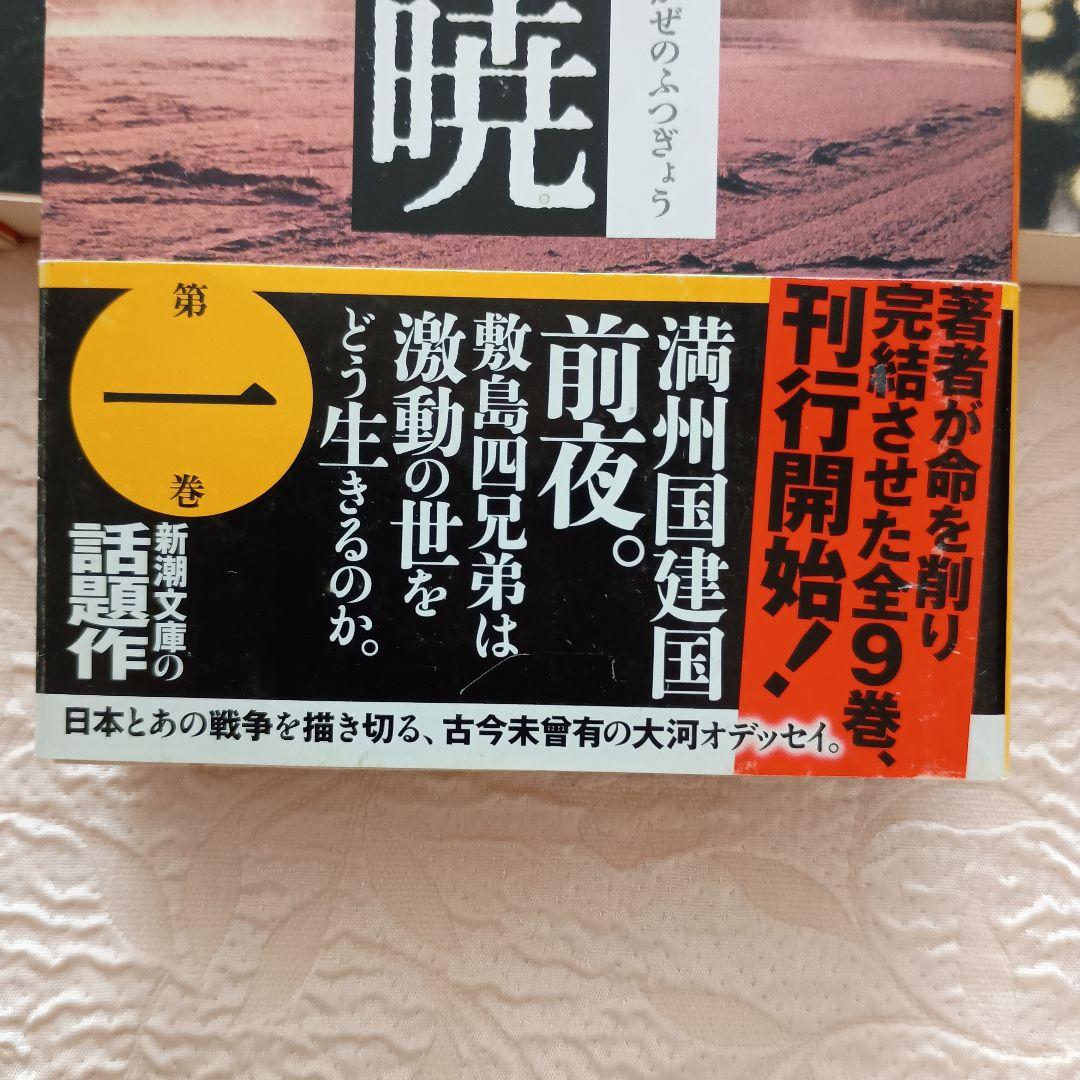 満州国演義 全9巻 船戸与一 文庫 全巻 セット 全巻、表紙