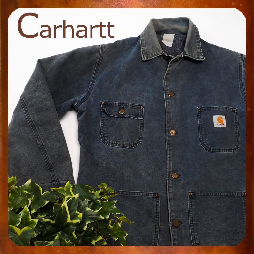 80s 90s Vintage Carhartt Chore Coat鬼フェード 80s 90s Vintage Carhartt Chore Coat鬼フェード