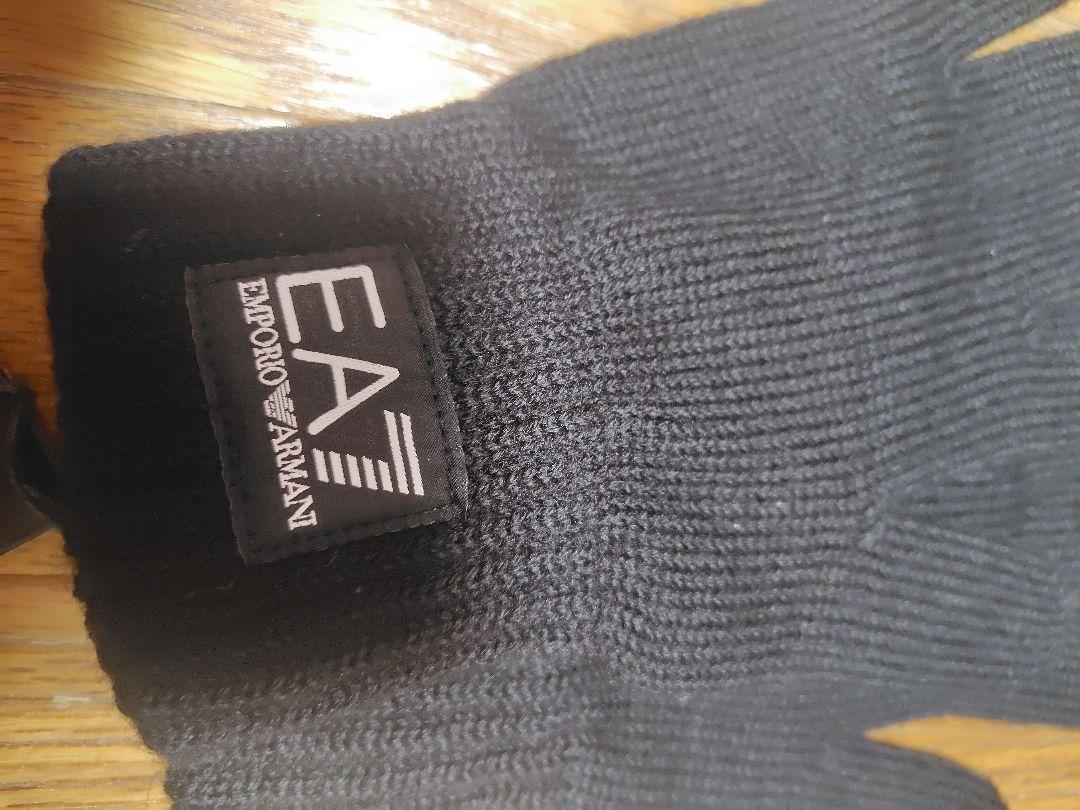 新品・未使用　EA7 Emporio Armani ブラック手袋