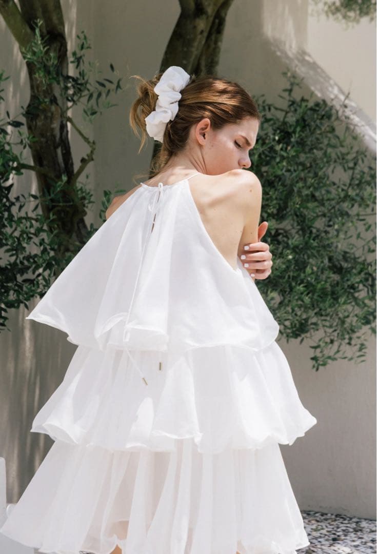 the toe Hesiod Frills Dress フリルワンピース ドレス the toe Hesiod Frills Dress フリルワンピース ドレス