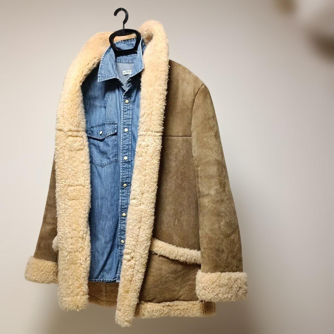 メンズ オーストラリア製 ムートン コートジャケット・アウター