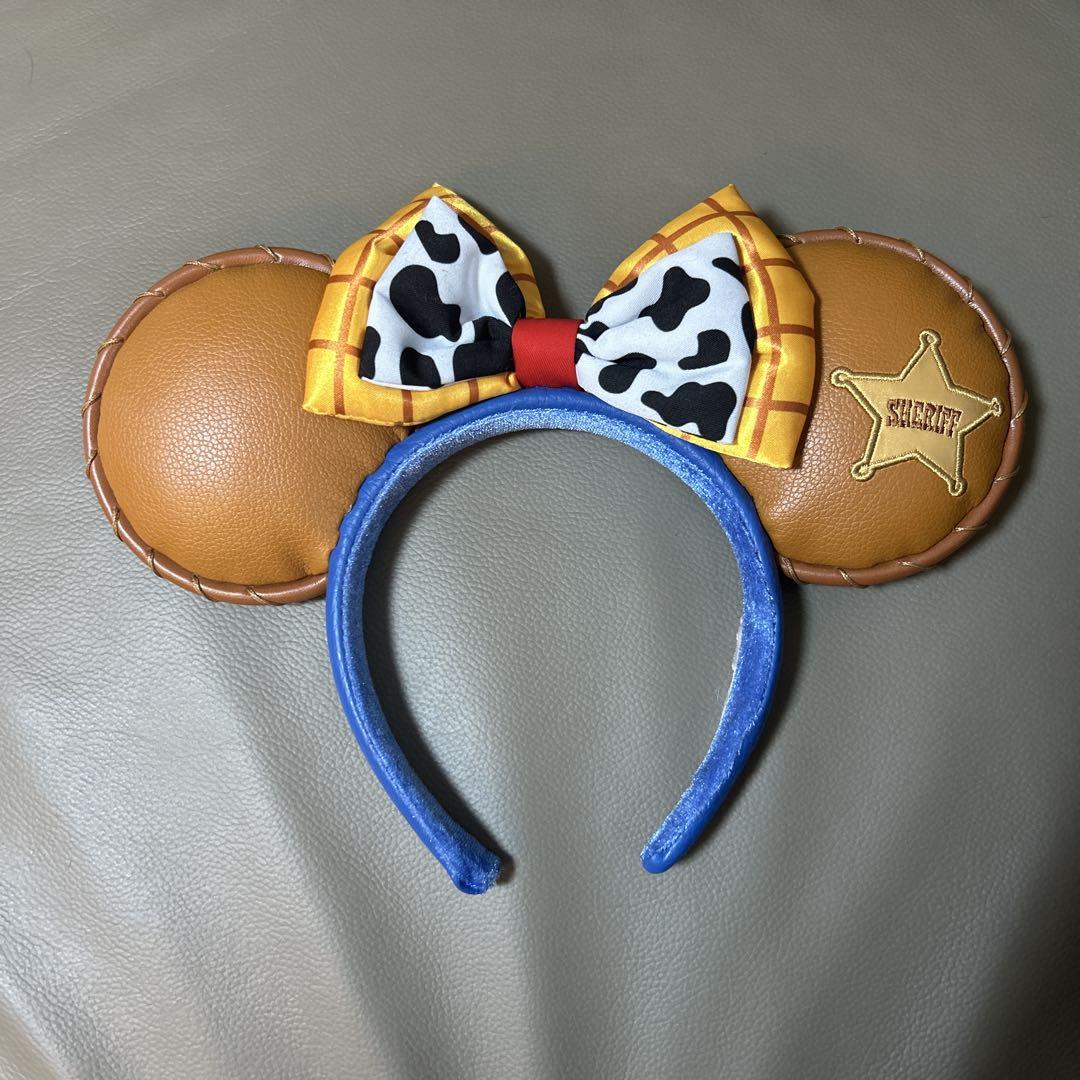 ウッディ ミニー 上海ディズニー カチューシャ