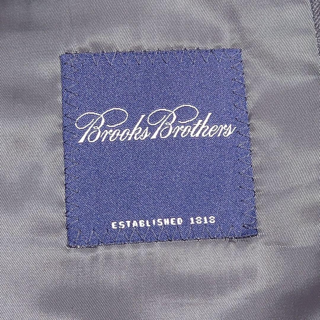 【美品】Brooks Brothers☆チャコールグレー☆チェック☆XL
