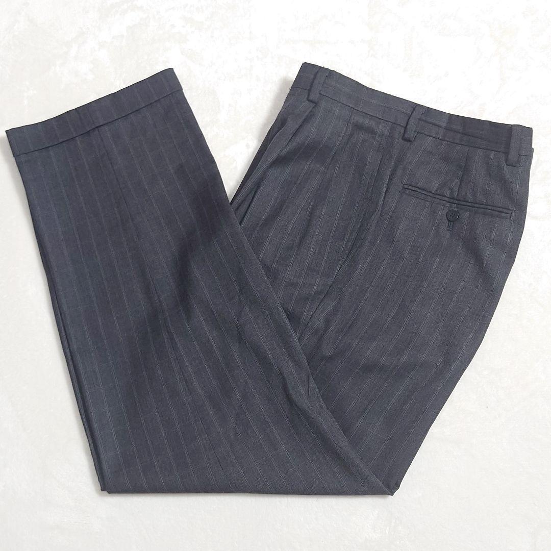 【美品】Brooks Brothers☆チャコールグレー☆チェック☆XL