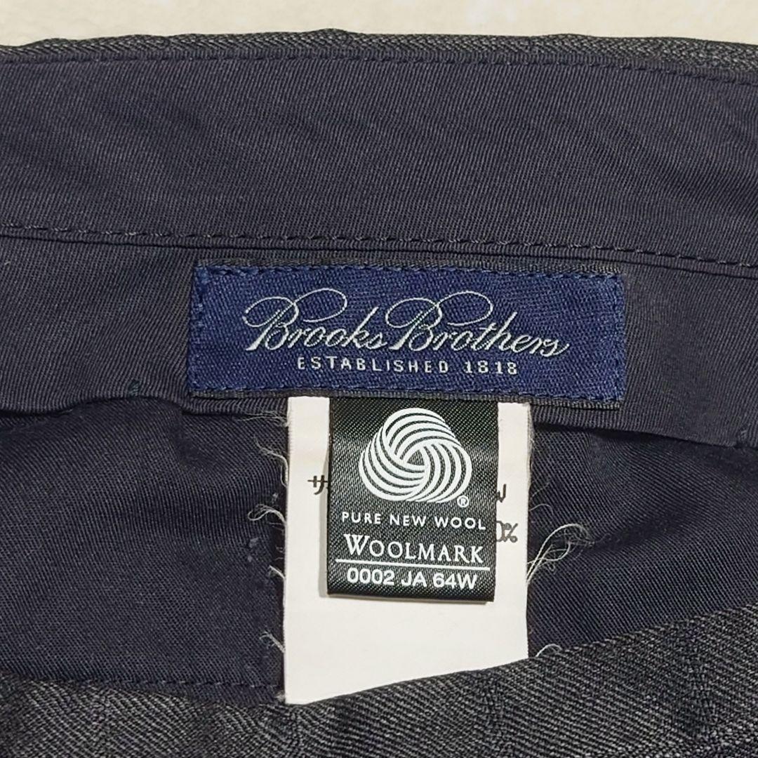 【美品】Brooks Brothers☆チャコールグレー☆チェック☆XL