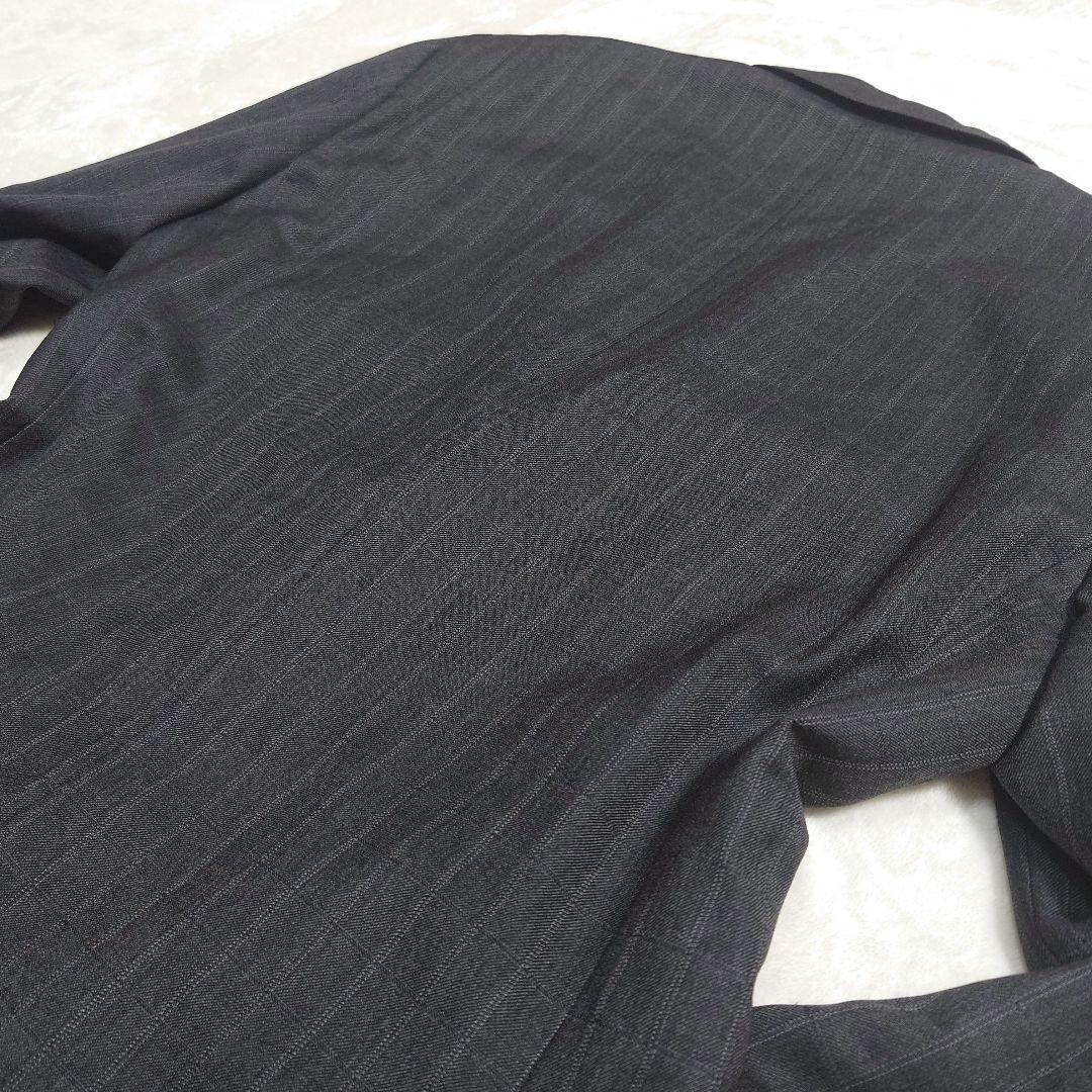 【美品】Brooks Brothers☆チャコールグレー☆チェック☆XL