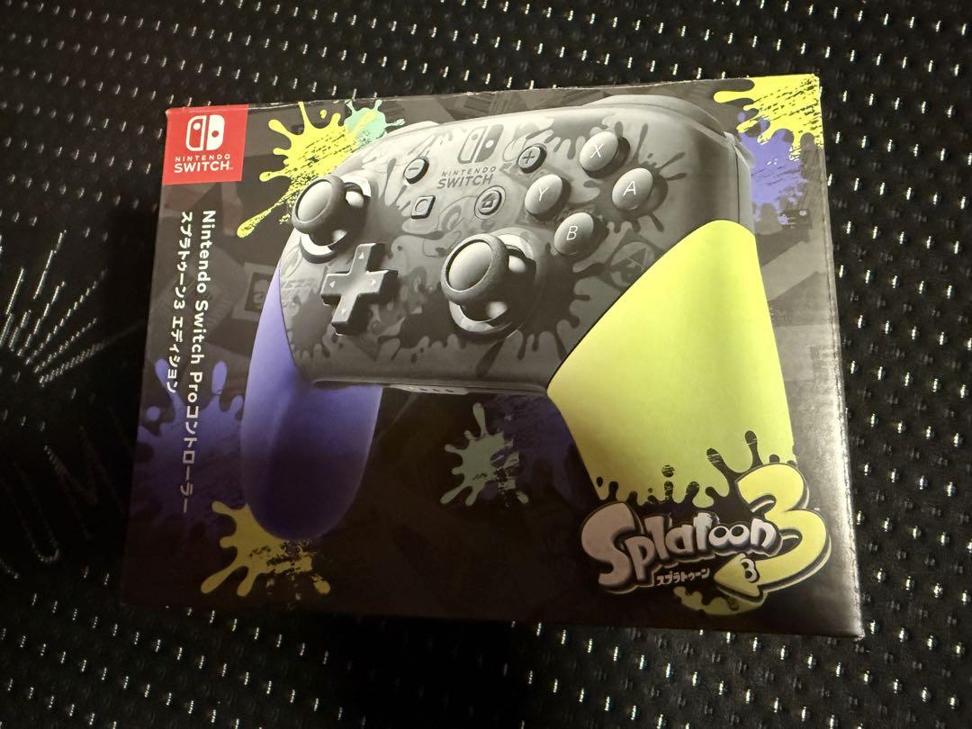 任天堂 Switch用 プロコントローラー スプラトゥーン3エディション
