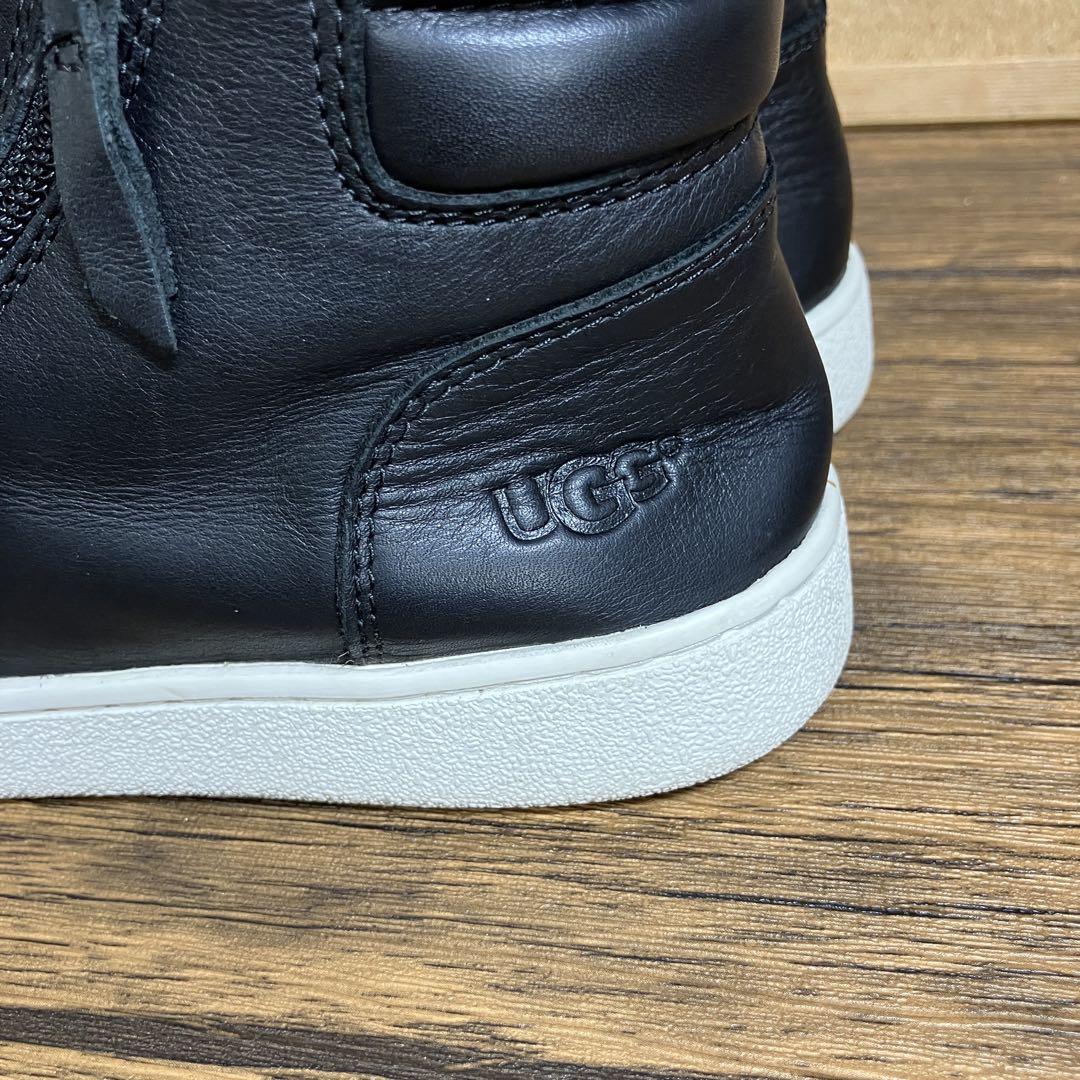 K25320）UGG アグ ハイカット スニーカー 23.5㎝ ブラック