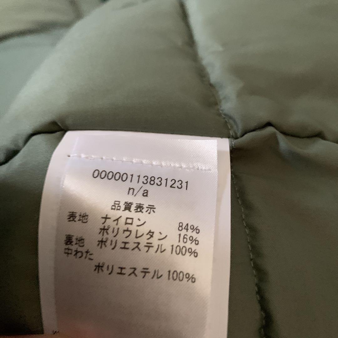 新品EMPORIO ARMANI グリーン パデットジャケット