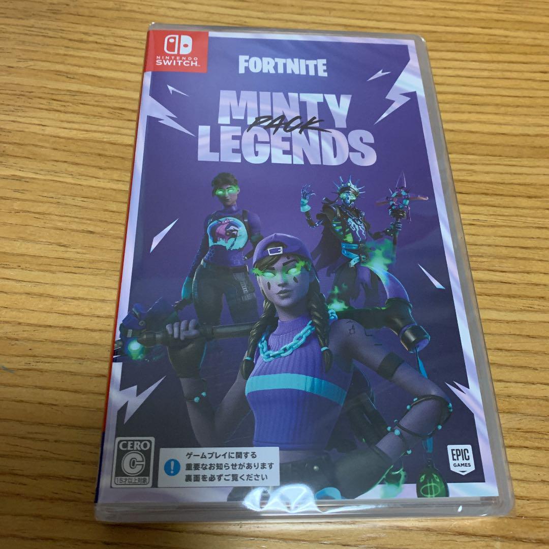 新品未開封!Switch フォートナイト ミンティーレジェンド パック