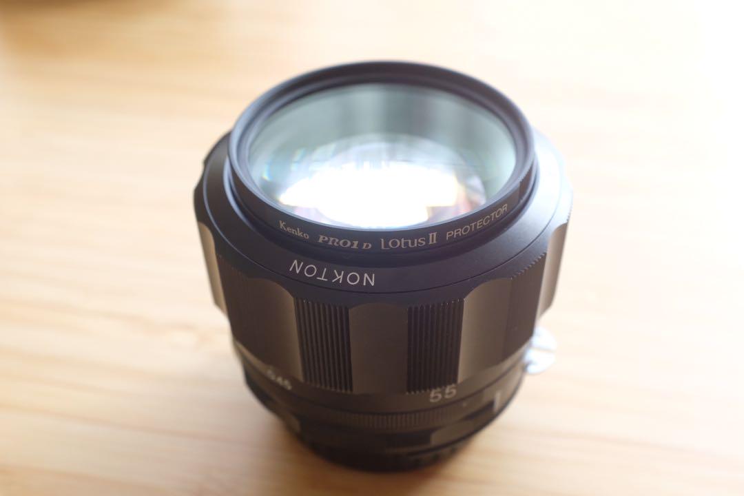 フィルター付】NOKTON 55mm F1.2 SL II S
