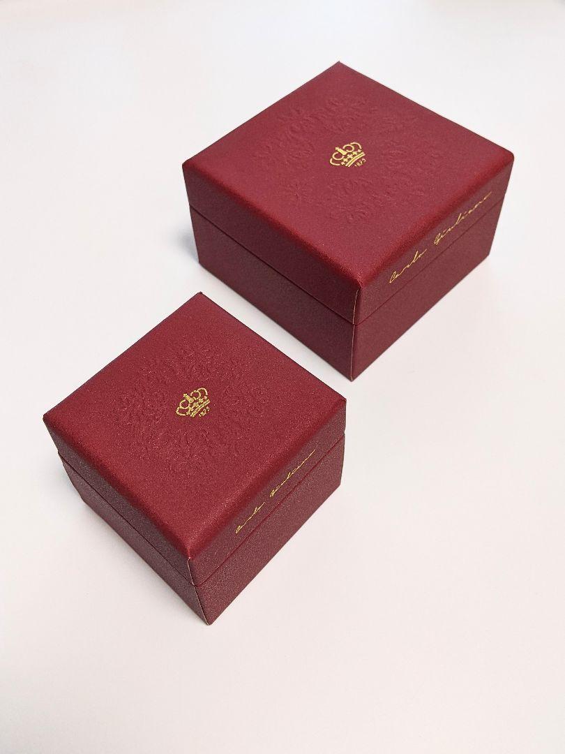 【carlo giuliano】リング&ピアス セット（箱入り）