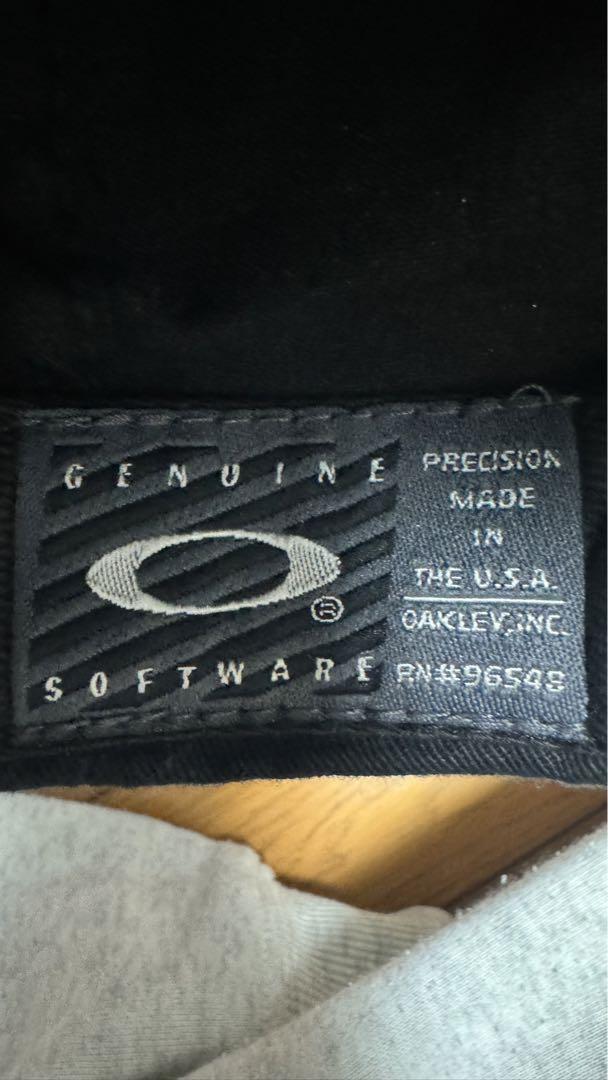 USA製 softwareOakley 6Pパネル帽子XYZ OPTICSピンズ