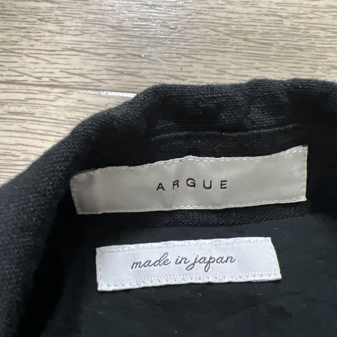 ［argue］LINEN ESSENTIAL RHYTHM JACKET