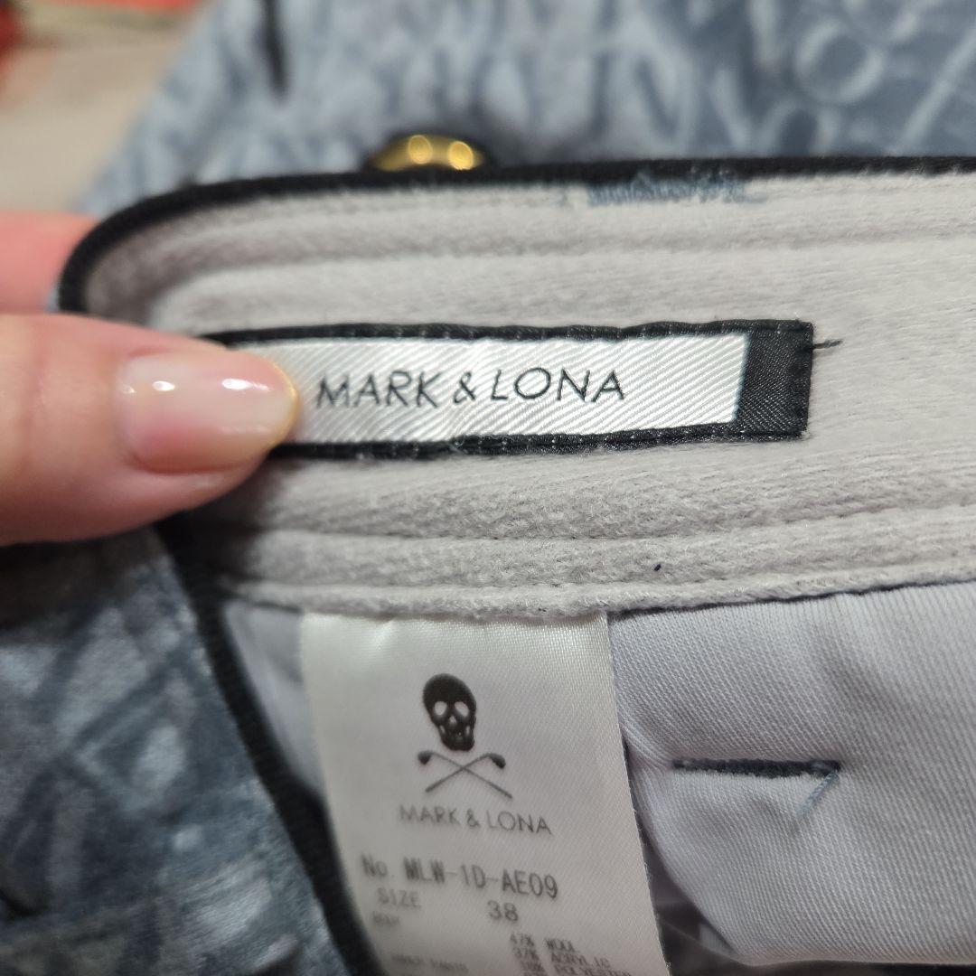 MARK & LONA ゴルフスカート グレー