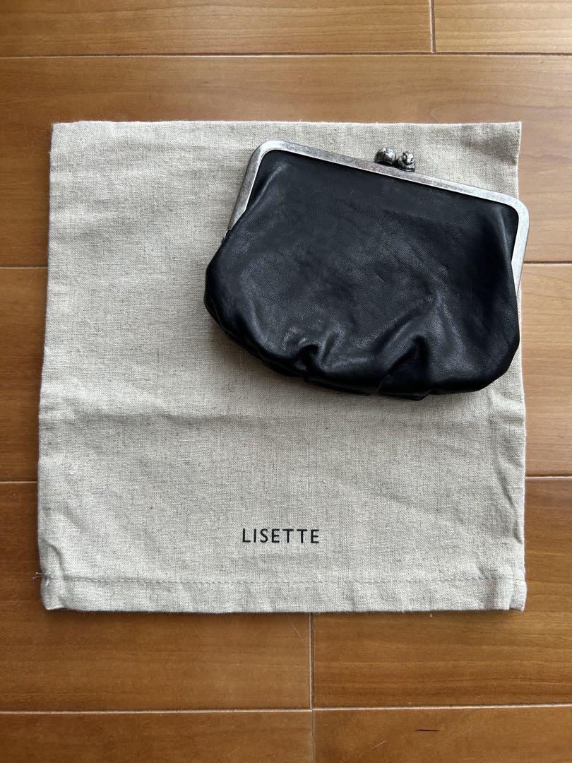 ム*ビ様 新品LISETTE リゼッタ ポルトモネラパンがま口 ブラック ム*ビ様 新品LISETTE リゼッタ ポルトモネラパンがま口 ブラック