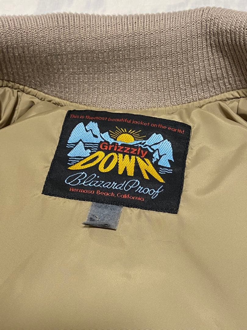 カナダ製Vintage『GrizzzlyDown』スカイライナーダウンジャケット カナダ製Vintage『GrizzzlyDown』スカイライナーダウンジャケット