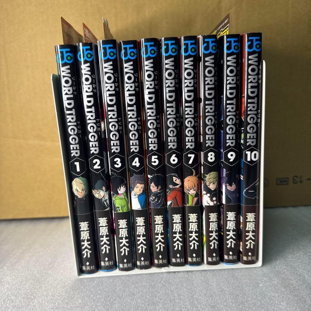 ワールドトリガー　初版　初版帯　キャッチコピー帯　10冊　レア ワールドトリガー 初版 初版帯 キャッチコピー帯 10冊 レア