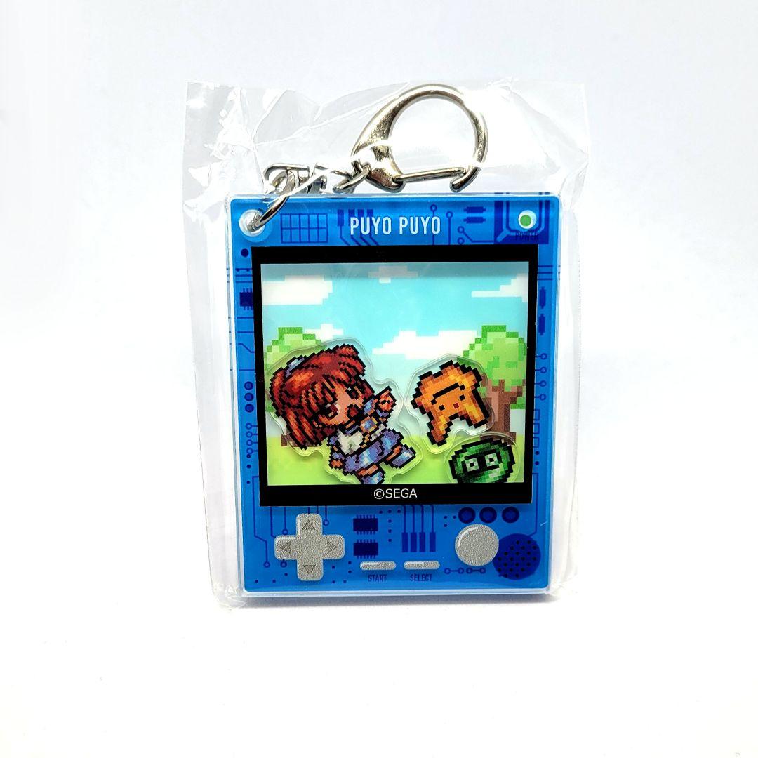 ぷよぷよ アルル ドラコ しゃかしゃか アクリルキーホルダー 新しいスタイル ぷよぷよ アルル ドラコ しゃかしゃか アクリル