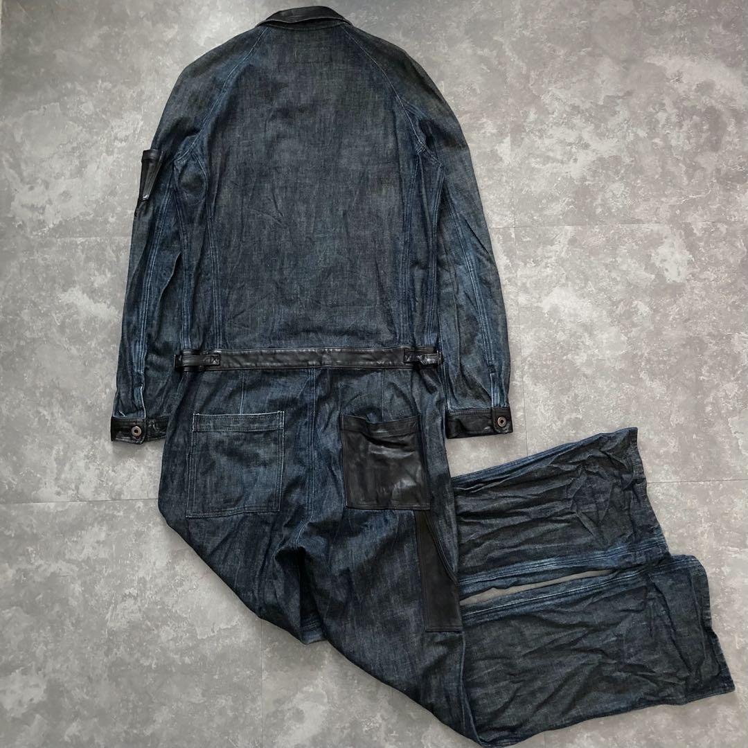 パンツ ISAMU KATAYAMA BACKLASH denim jumpsuit