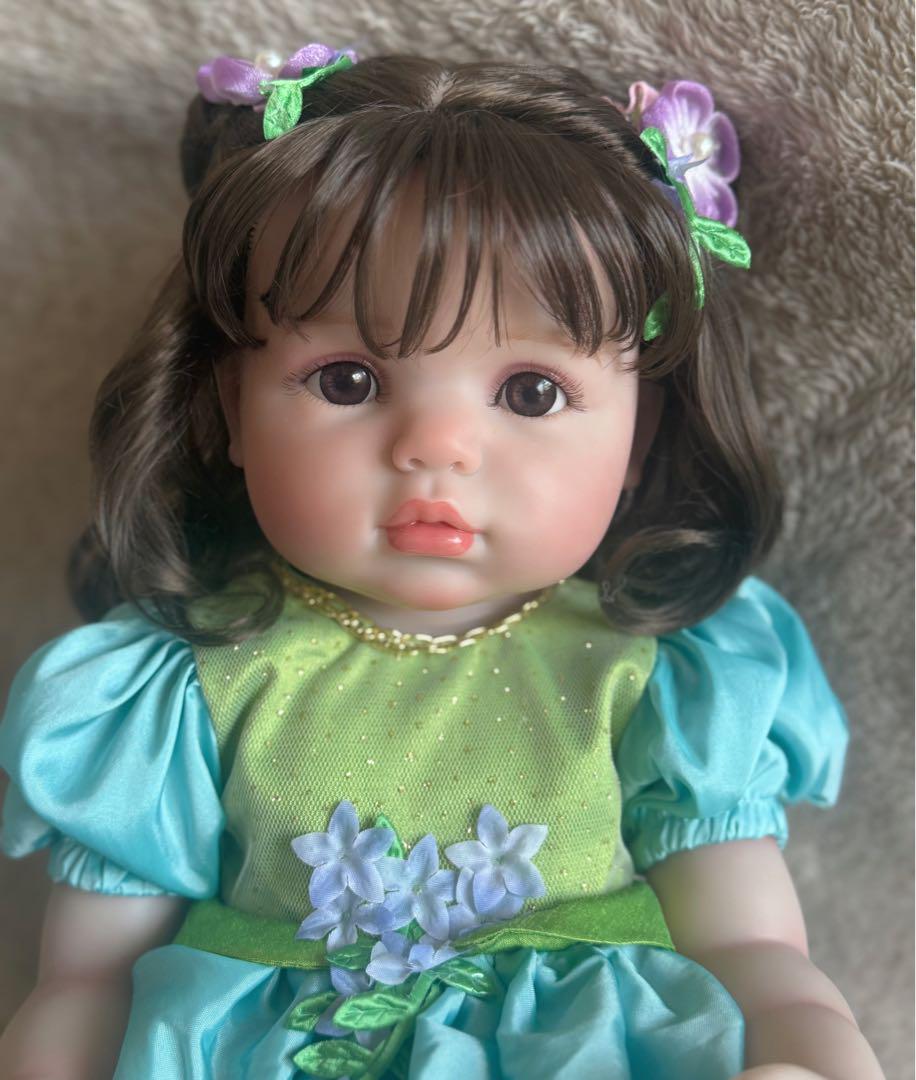 ❀2日間限定品☆新品☆リボーンドール 香り付き女の子 55cm