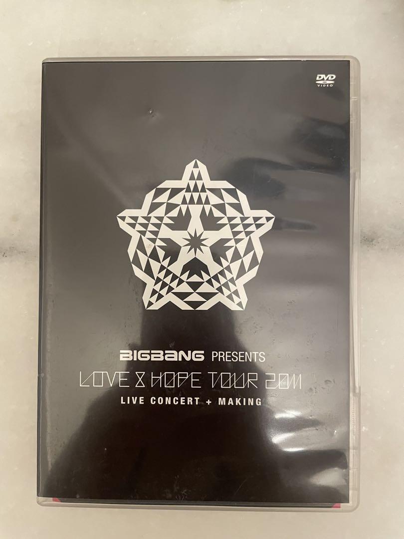 BIGBANG LOVE & HOPE TOUR 2011 DVD - メルカリ