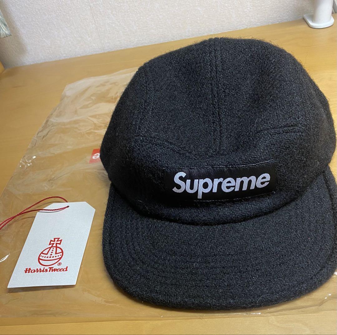 Supreme Harris Tweed キャップ