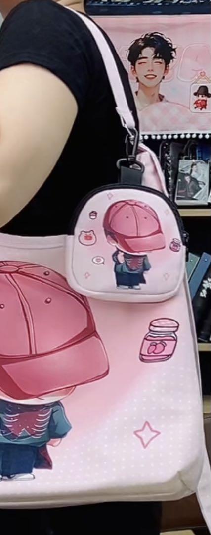 バッグ様専用❣️王一博 肖戦 テクニカルツイル 小物入れバッグ