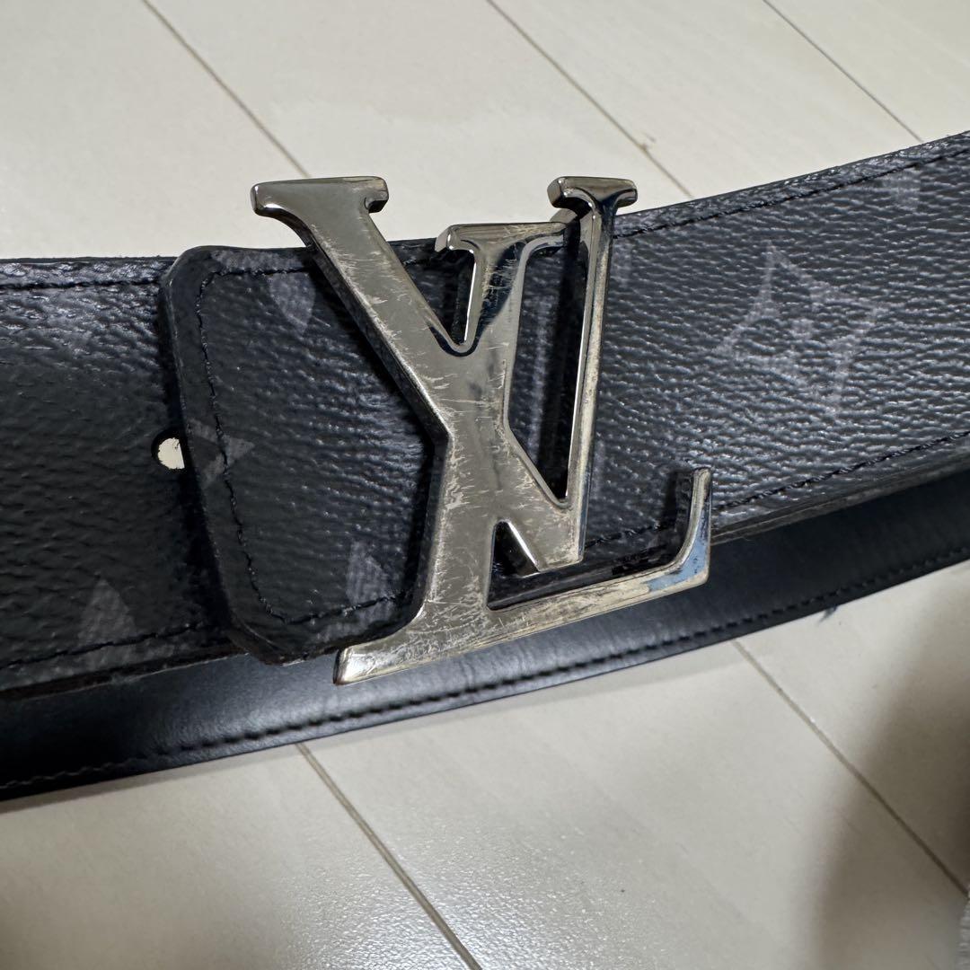 ルイヴィトン エクリプス サンチュール ベルト LV イニシアル メンズ 85