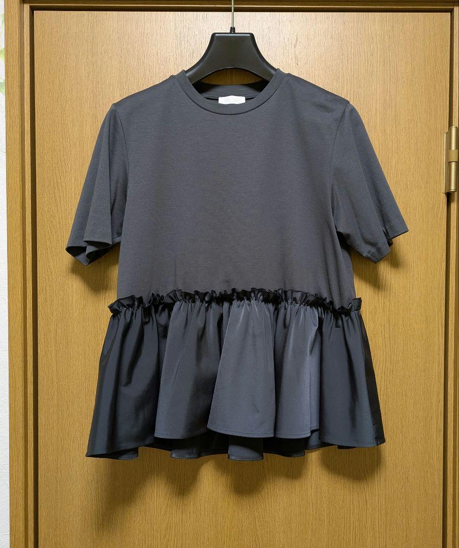 トゥモローランド　Ballsey 　フリルペプラムトップス　手洗い可能 トゥモローランド Ballsey フリルペプラムトップス 手洗い可能