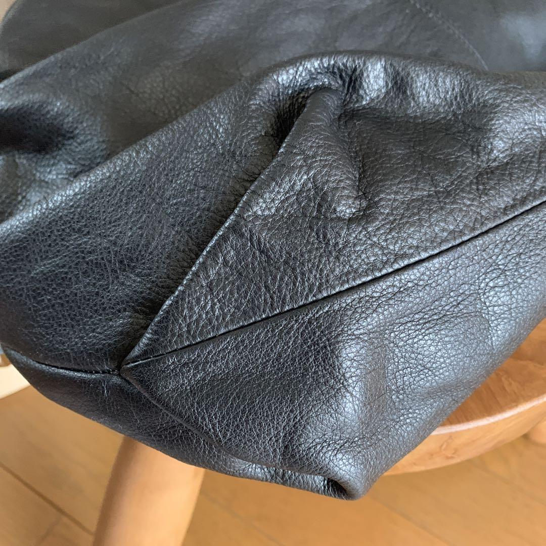 FURLA フルラ レザー トートバッグ ショルダー付き 黒 awardsandwinners.com