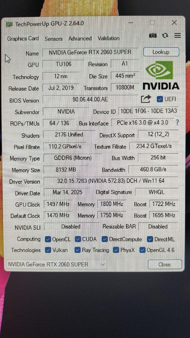 GALAKURO RTX 2060 Super グラフィックボード玄人志向