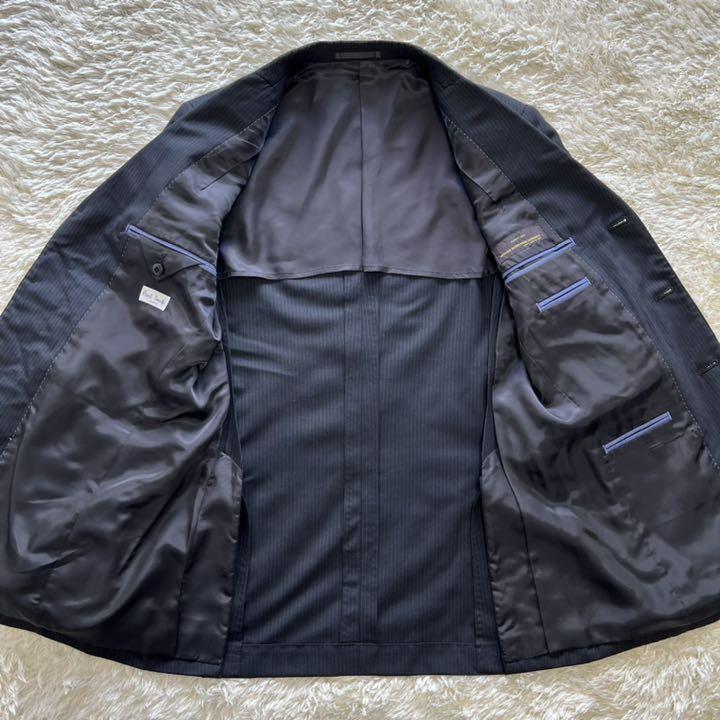 なるべくコ 極美品✨ポールスミス 3B 黒 L aLcF1-m81578315691 セットアップ カノニコ スーパー120'S フォーマル