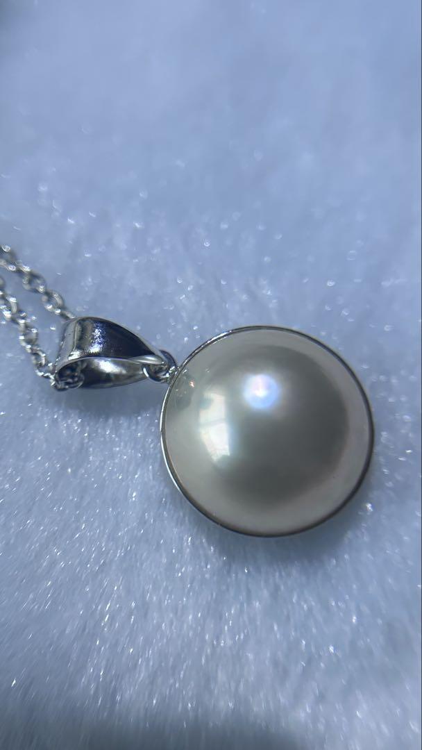 未使用　マベパールSILVER シルバー　銀製　ネックレス