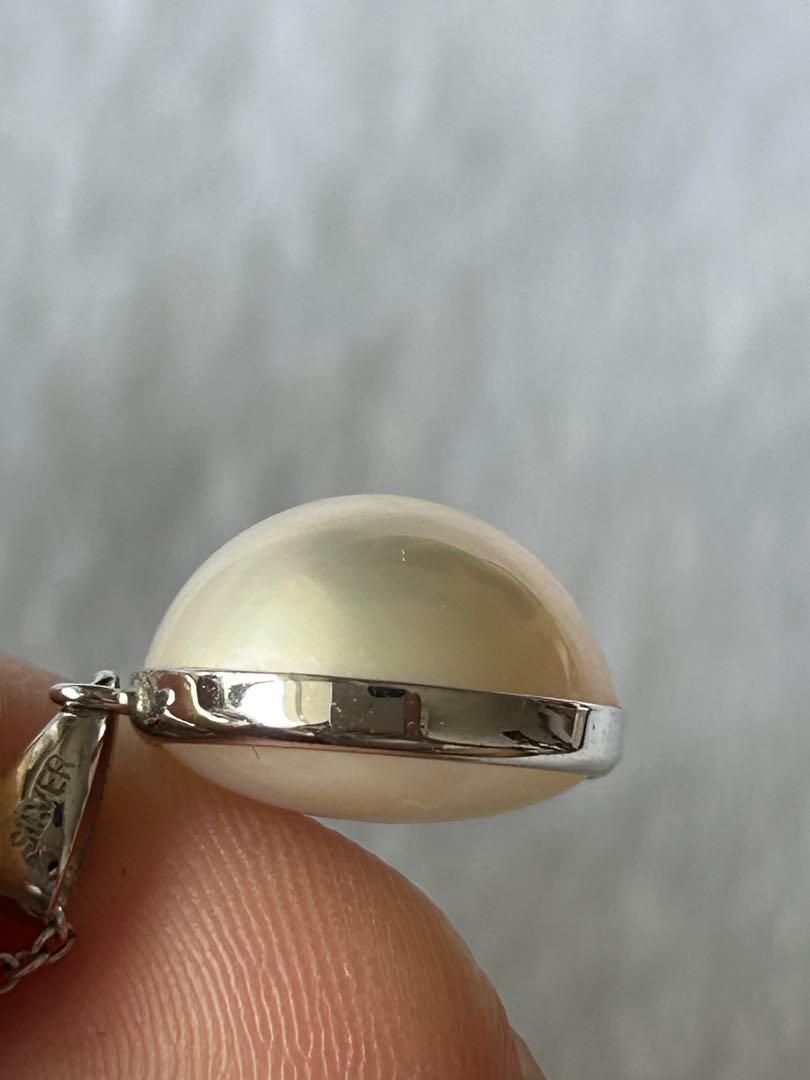 未使用　マベパールSILVER シルバー　銀製　ネックレス