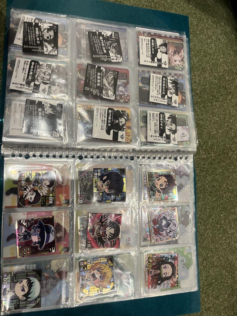鬼滅の刃 僕のヒーローアカデミア カード シール