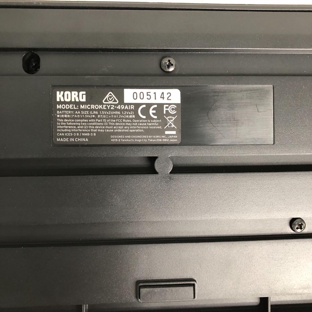 KORG★microkey2-49Air MIDIキーボード 49鍵盤 USB
