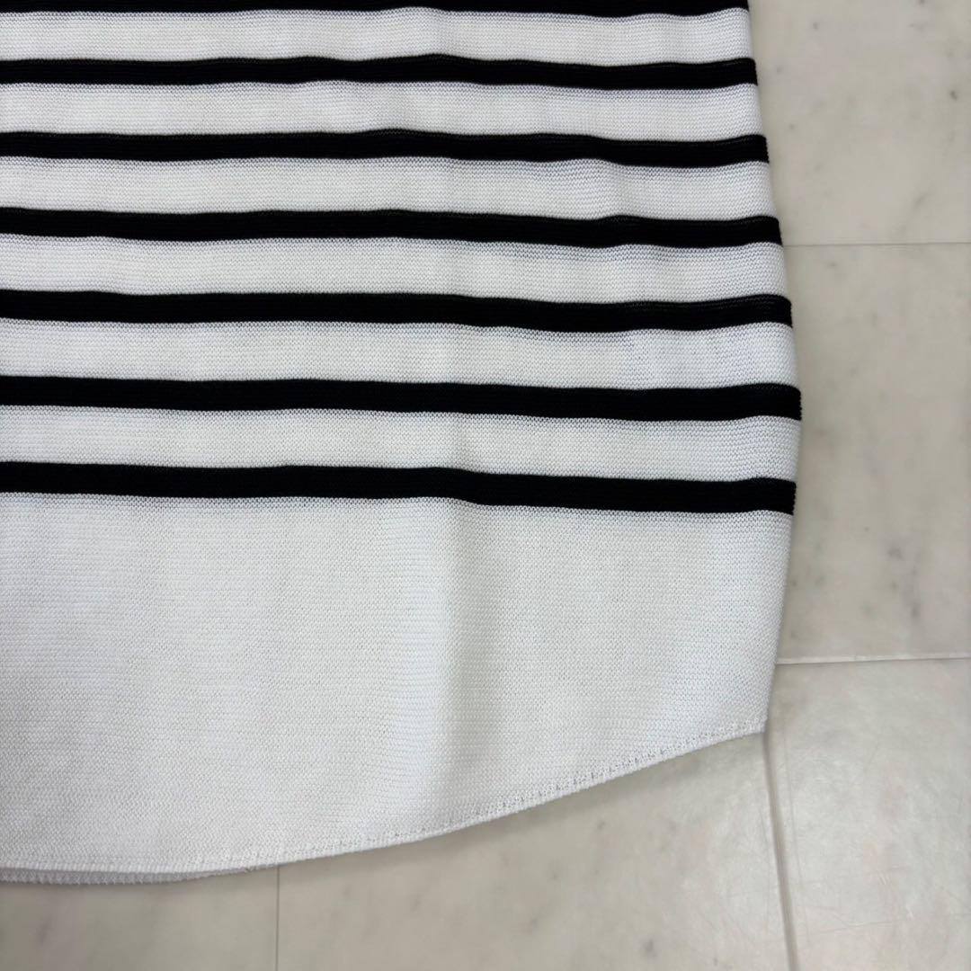 ANAYI★美品★アナイ コットンアセテートガーターサークルプルオーバー ANAYI（アナイ）の「コットンアセテートガーターサークル プル