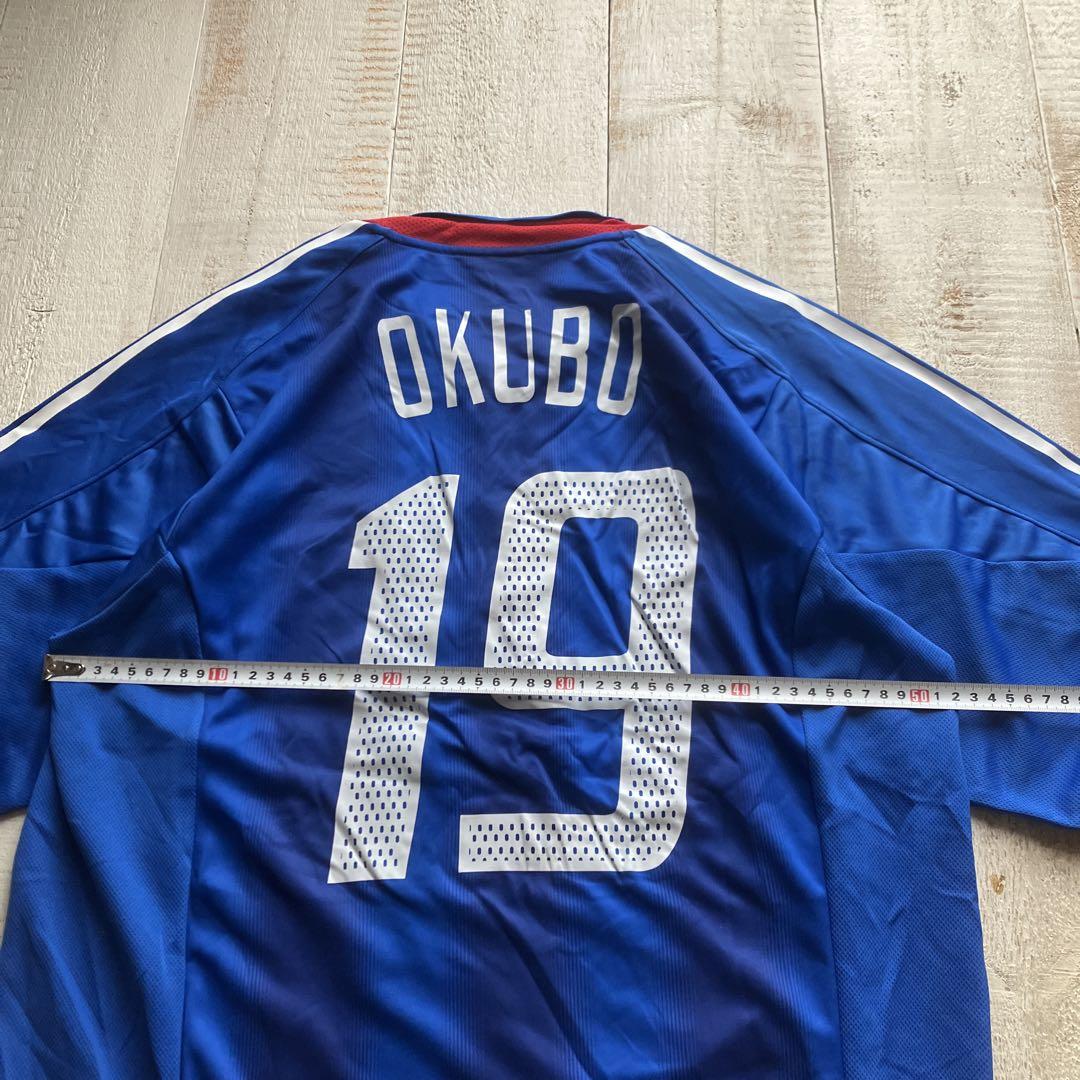 アディダス 日本代表ユニフォーム L 大久保 19 vintage