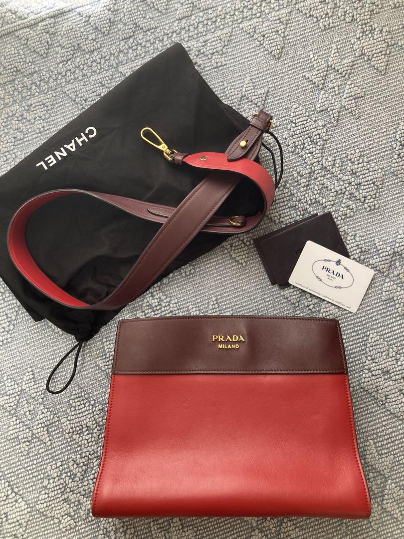 PRADA プラダ ビブリオテーク　1BC034 ショルダーバッグ　トートバッグ