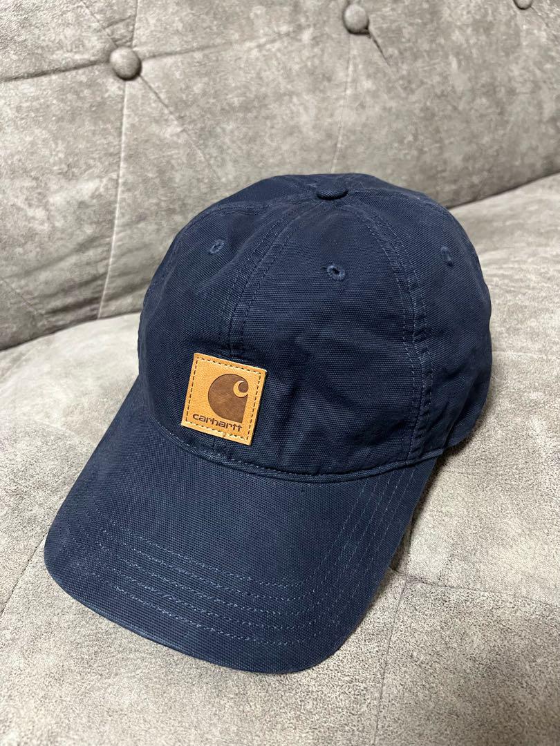 好きに ネイビー Carhartt ベースボールキャップ メルカリ - 帽子