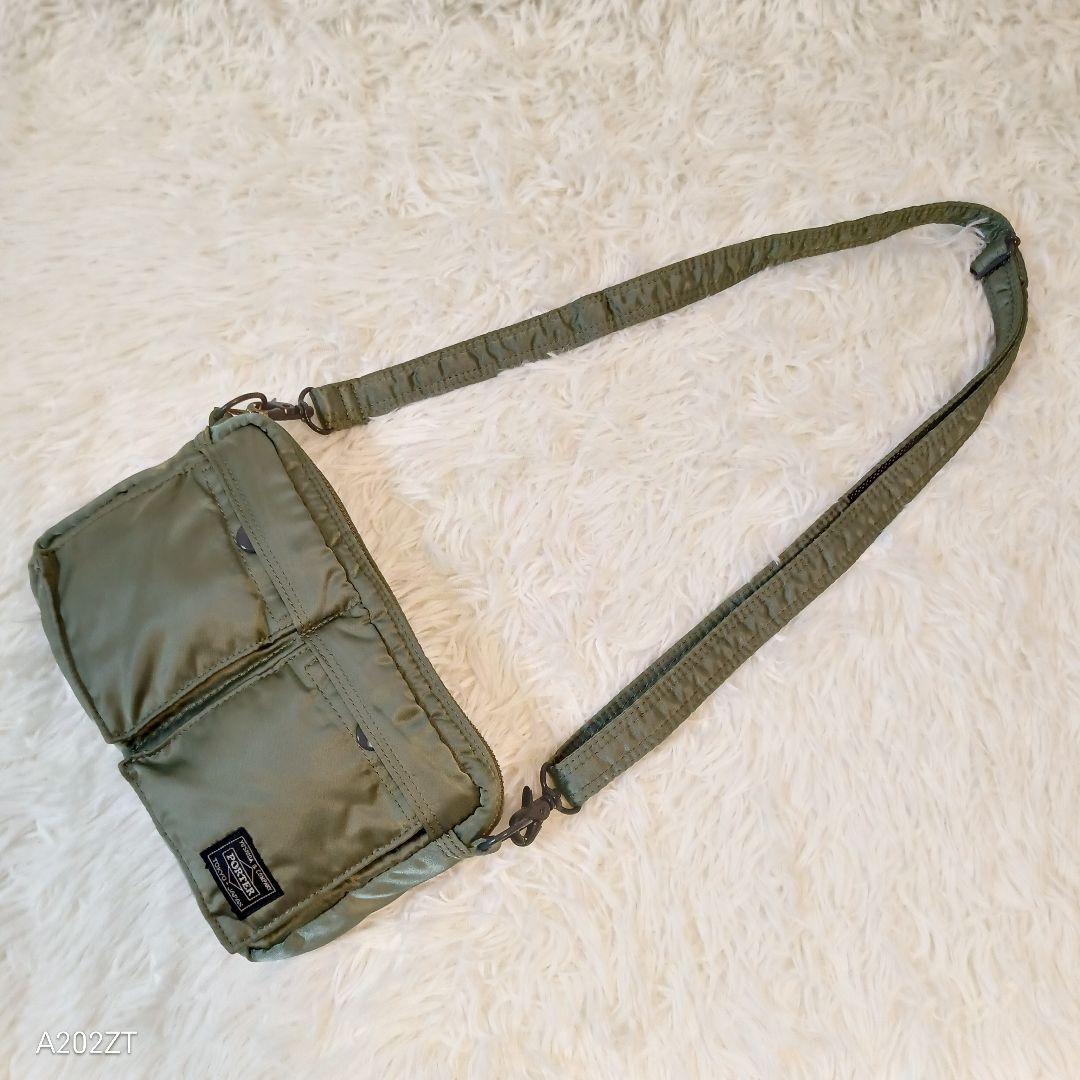 【新品未使用】PORTER タンカー ミニショルダーバッグ 2way カーキ ✨廃盤/極希少品✨ポーター タンカー 2way ミニ ショルダー