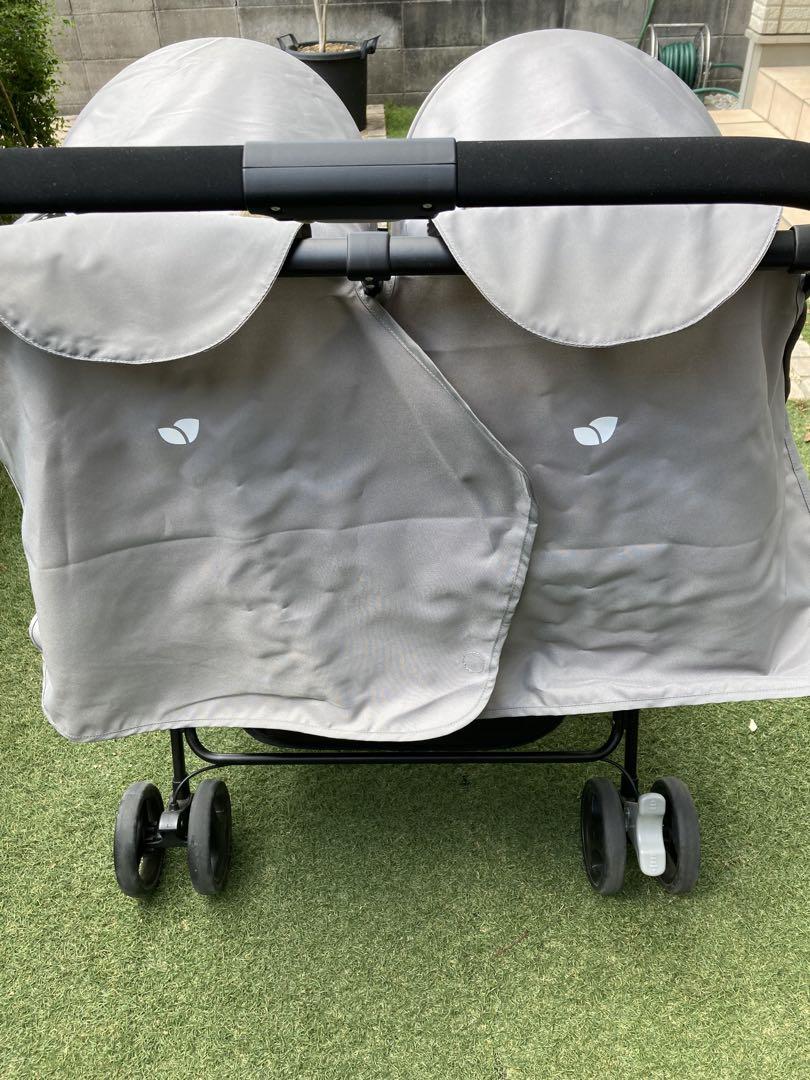 2人乗りベビーカー カトージ Joie エアツインインナークッション付き