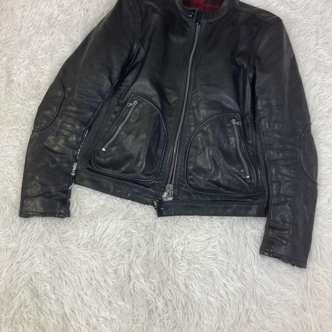 美品△正規品 イサムカタヤマ バックラッシュ 1026-06 シングルライダース