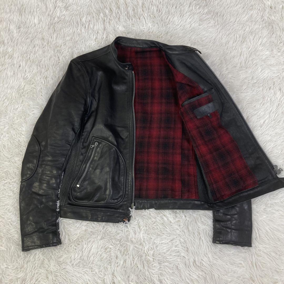 美品△正規品 イサムカタヤマ バックラッシュ 1026-06 シングルライダース