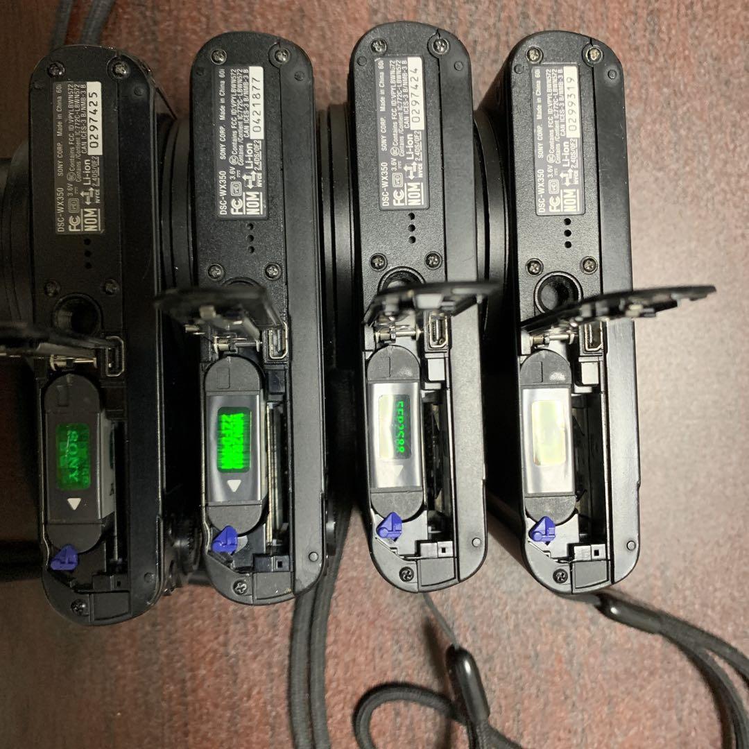［ジャンク品］SONY Cyber-shot DSC-WX350 4台セット