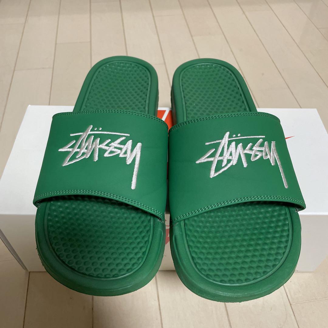 NIKE STUSSY ベナッシ BENASSI パイン